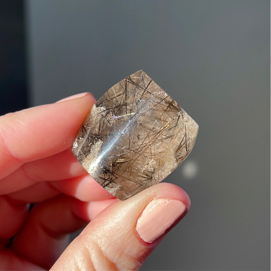 Rutilated Quartz Gem